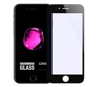 doupi FullCover Pellicola Protettiva per iPhone SE (2022) / iPhone 8/7 (4,7 Pollici), Premium 9H HD Protettiva Protezione dello Schermo Tempered Glass, Nero