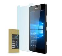 doupi Pellicola Vetro Temperato per Microsoft Lumia 950, Premium 9H HD Protettiva Protezione dello Schermo Tempered Glass