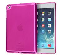 doupi PerfectFit TPU Custodia per iPad Mini 1 2 3, Retina Display Mat Trasparente Cover, Pink