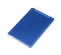 doupi UltraSlim Custodia per iPad Mini (1. Gen.), Satinato fine Piuma Facile Mat Semi Trasparente Cover, Blue