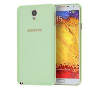 doupi UltraSlim Custodia per Samsung Galaxy Note 3 Neo, Satinato fine Piuma Facile Mat Semi Trasparente Cover, Verde