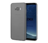 doupi UltraSlim Custodia per Samsung Galaxy S8 Plus, Satinato fine Piuma Facile Mat Semi Trasparente Cover, Grigio