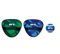 DoUPlay Set di Palline in per Bambini, Gioco di Lancio e Pesca per Bambini, Giocattolo all'aperto con Palla in e Dischi di Raccolta, Set per Giardino, Spiaggia e Parco, Set da 2 con prigionieri in