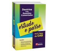 doutrina questoes comentadas estude e passe na 1 fase oab