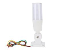 DouWen MO 3 - Color LED Warning Light, Emergency Strobe Signal Lamp with Buzzer, 180° Rotatable Foldable Lamp Head, Red Yellow Green Flashing Alarm Indicator for 24V Vehicles