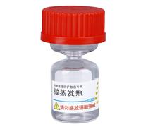 DouWen MO 7066 Bottiglia di vetro a micro evaporazione, strumento per la riparazione di orologi con collo stretto per una lubrificazione precisa, prevenzione della volatilizzazione e pulizia (Rossa)