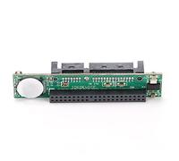 DouWen MO Adattatore da IDE a SATA, 2,5 pollici, 44 pin per disco rigido IDE da laptop, convertitore femmina a maschio con connettore SATA a 7+15 pin, dotato di chip JM20330, per