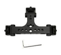 DouWen MO Adattatore per supporto a treppiede con supporto per telefono, testa sferica girevole a 180 gradi per lo streaming live, supporto multi-dispositivo in lega di alluminio con filetta