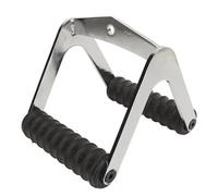 DouWen MO Maniglia a V, Accessori per Vogatore V Pull, Barra a V cromata per Allenamento della Forza della Parte Superiore del Corpo, Maniglia antiruggine per Vogatore con Rivestimento in