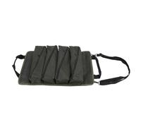 DouWen MO Portaoggetti con accesso alla camma a pavimento, porta attrezzi pieghevole a camma, 4 posti con divisorio per escursioni a picnic Tl (Verde Oliva)