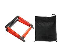 DouWen MO Scala per Allenamento di agilità, Attrezzatura per Il Fitness, Calcio, Calcio, Scala per Allenamento di agilità in ABS Antiscivolo per velocità, Equilibrio e coordinazione, Scala