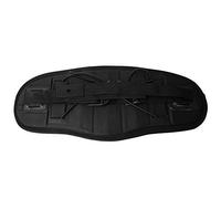 DouWen MO Schienale Regolabile Antiscivolo per Sedile di Canoa, Cuscinetto Comfort per Kayak con Spesso Schiuma Eva, Supporto Posteriore Leggero e Regolabile per Canoe e Kayak, Nero