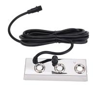 DouWen MO Umidificatore ad ultrasuoni, Nebulizzatore ad ultrasuoni con 3 Teste, Nebulizzatore in Acciaio Inossidabile 36V per Uso Interno ed Esterno, Lunghezza Cavo 3 Metri, Generatore di