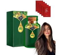 Doux teinture à base de plantes à utilisation rapide, shampooing de couleur de cheveux durable et naturel, extrait de plante pur pour teinture à bulles de couleur de cheveux gris (Castano)