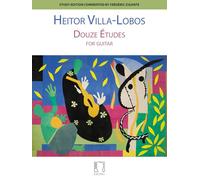 Douze Études for guitar. Buch und Einzelstimme(n)