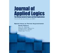 Dov M Gabbay Massimi Journal of Applied Logics - The IfCoLog Journal (Tascabile)