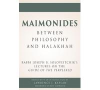 Dov Schwartz Maimonides - Between Philosophy and Halakhah (Copertina rigida)