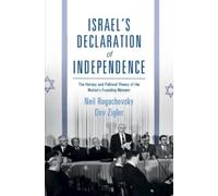 Dov Zigler Neil Rogachevsky Israel's Declaration of Independence (Tascabile)