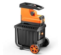 DOVAMAN GT10 APEX Biotrituratore Elettrico, 2800W con Motore Brushless, Silenzioso,Tritura Rami Secchi fino a 45mm, Contenitore da 60L, Rullo a 6 Denti Regolabile, Protezione da Sovraccarico