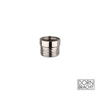 DOVB adattatore per uscita doccetta 3/8" x 1/2", 12202979-08, Universal platino [Rubinetteria Bagno > Accessori di Montaggio per Rubinetteria Bagno]