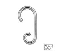 DOVB gancio per tenda doccia, 091860005-00, Universal cromo [Accessori Bagno > Tende Doccia]