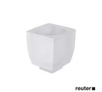 DOVB inserto in vetro per set portascopino WC, 08900409182, Universal opaco [Accessori Bagno > Accessori per Accessori Bagno]