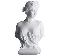 DOVDOV Decorazione della dea greca, giovane busto di Venere, classico busto romano, decorazione mitologia greca, per statue decorative per casa, ufficio, camera da letto, console, decorazione per