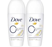 Dove 0% Sali Deodorante Roll-On Original 50 ml (Confezione da 2)