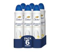 Dove Advanced Care Deodorante originale Protezione 72 ore Spray 200ml x6