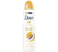 Dove Deodorante Spray Advanced Care Go Fresh Passion Fruit, con Formula Idratante e Delicata sulla Pelle, Senza Alcol, Pelle Asciutta Fino a 72 Ore, Deodorante Uomo e Donna, 150ml