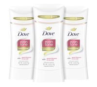 Dove Antiperspirant Deodorant for Uneven Skin Even Tone Rejuvenating Blossom Sweat Block for All-Day Fresh Feeling, 2.6 Oz, Pack of 3