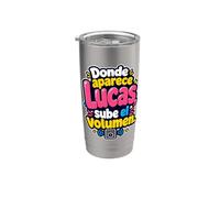Dove appare Lucas, sube el volume Bicchiere termico in acciaio inox doppia parete
