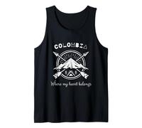 Dove appartiene il mio cuore Colombia Vacanze Colombia Canotta