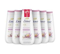 Dove Bagnoschiuma Illuminante, Bagnodoccia Idratante, Formula Delicata sul Microbioma della Pelle, con Agenti Idratanti Vegetali, Senza Solfati SLES, Bagnodoccia Uomo e Donna, 6 Pezzi da 225 ml