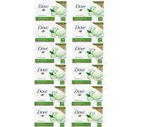 Dove Beauty Cream Bar Cetriolo E Tè Verde Saponetta Solida Rinfrescante 2X90 GR 12 Unità