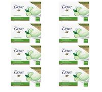 Dove Beauty Cream Bar Cetriolo E Tè Verde Saponetta Solida Rinfrescante 2X90 Gr 8 Unità