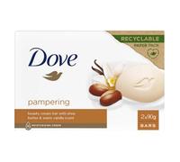 Dove Saponette Burro di Karitè e Vaniglia New 2x90gr
