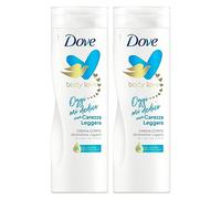 Dove Body Love Carezza Leggera Crema Corpo Idratante E Nutriente per Tutti i Tipi di Pelle Idratazione Profonda per 48h - 2 Flaconi da 400ml