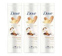Dove Body Love Pampering Care crema idratante con burro di karité e vaniglia Lozione Corpo per la pelle secca 400 ml 3 unità