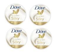 Dove Body Love SILKY Pampering Body Cream (confezione da 4) 300 ml ciascuno - Per tutti i tipi di pelle