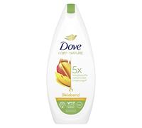 Dove Care by Nature Gel doccia tonificante con burro di mango ed estratto di mandorle, bagno con 5 ingredienti di origine naturale, per una sensazione morbida e curata sulla pelle, 225 ml (1 pezzo)