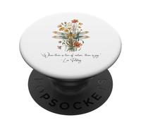 Dove c'è amore per la natura, c'è gioia - Leo Tolstoj PopSockets PopGrip Adesivo
