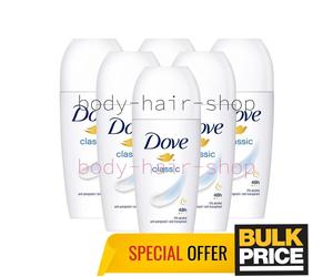 Dove Classic Roll-on Deodorante Donna 48H Protezione Affidabile Odore...