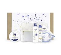 Dove, Cofanetto Mosturizing Beauty Routine, Contiene Mousse Doccia Dove all'Olio di Cotone, Maschera Viso Idratante, Crema Dove Body Love Viso e Corpo e Antitraspirante Original, Idea Regalo Donna