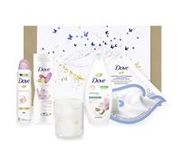 Dove, Cofanetto Sensorial Beauty, Contiene Docciaschiuma Calming, Maschera Viso Idratante, Crema Corpo ai Fiori di Loto, Deodorante Beauty Finish, Idea Regalo Donna