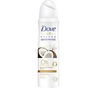 Dove Cura segreti deodorante spray rigenerante rituale senza alluminio con profumo di cocco e fiori di gelsomino, 150 ml, 1 pezzo