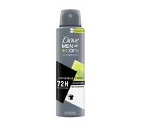 Dove Deodorante Dove Men + Care Sport Fresh Spray Advanced Care, Deodorante Uomo, con 1/4 Crema Idratante, Formula Idratante e Delicata sulla Pelle, Protezione Fino a 72 Ore, 150 ml