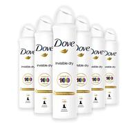 Dove Deodorante Antitraspirante Spray Invisible Dry, Maxi Formato, 6 Pezzi da 250 ml