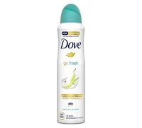 Dove, Deodorante Go Fresh Aloe e Pera Spray, Deodorante Antitraspirante, con 1/4 Crema Idratante, Protezione Fino a 48 Ore, con Olio Nutriente, Deodorante Uomo e Donna, 150 ml
