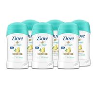 Dove, Deodorante Go Fresh Pera e Aloe Vera Stick, Antitraspirante, con 1/4 Crema Idratante, Protezione Fino a 48 Ore, con Olio Nutriente, Uomo e Donna, 6 Pezzi da 40 ml